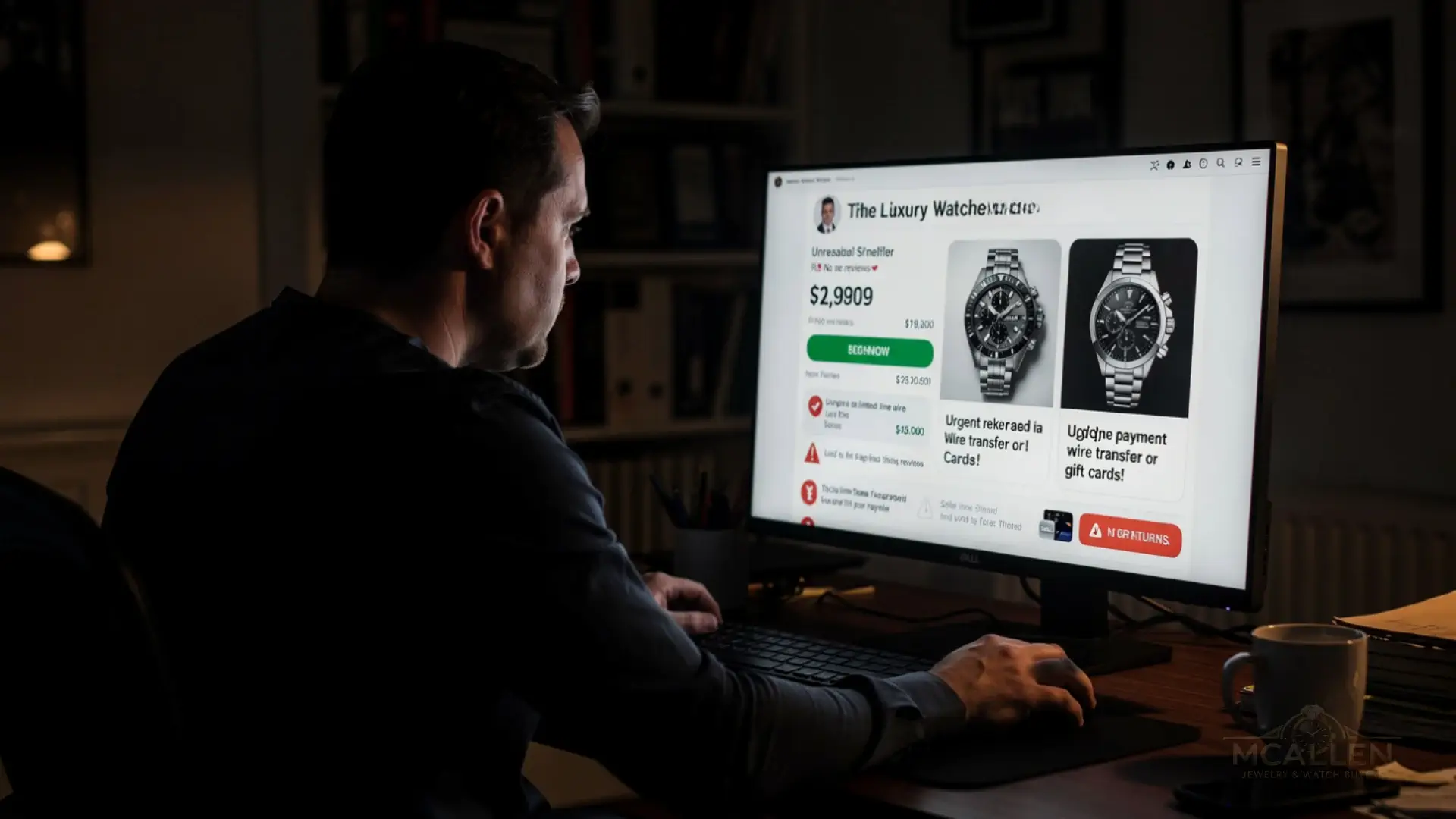 How to Avoid Scams: The Dangers of Selling Luxury Watches on Online Marketplaces