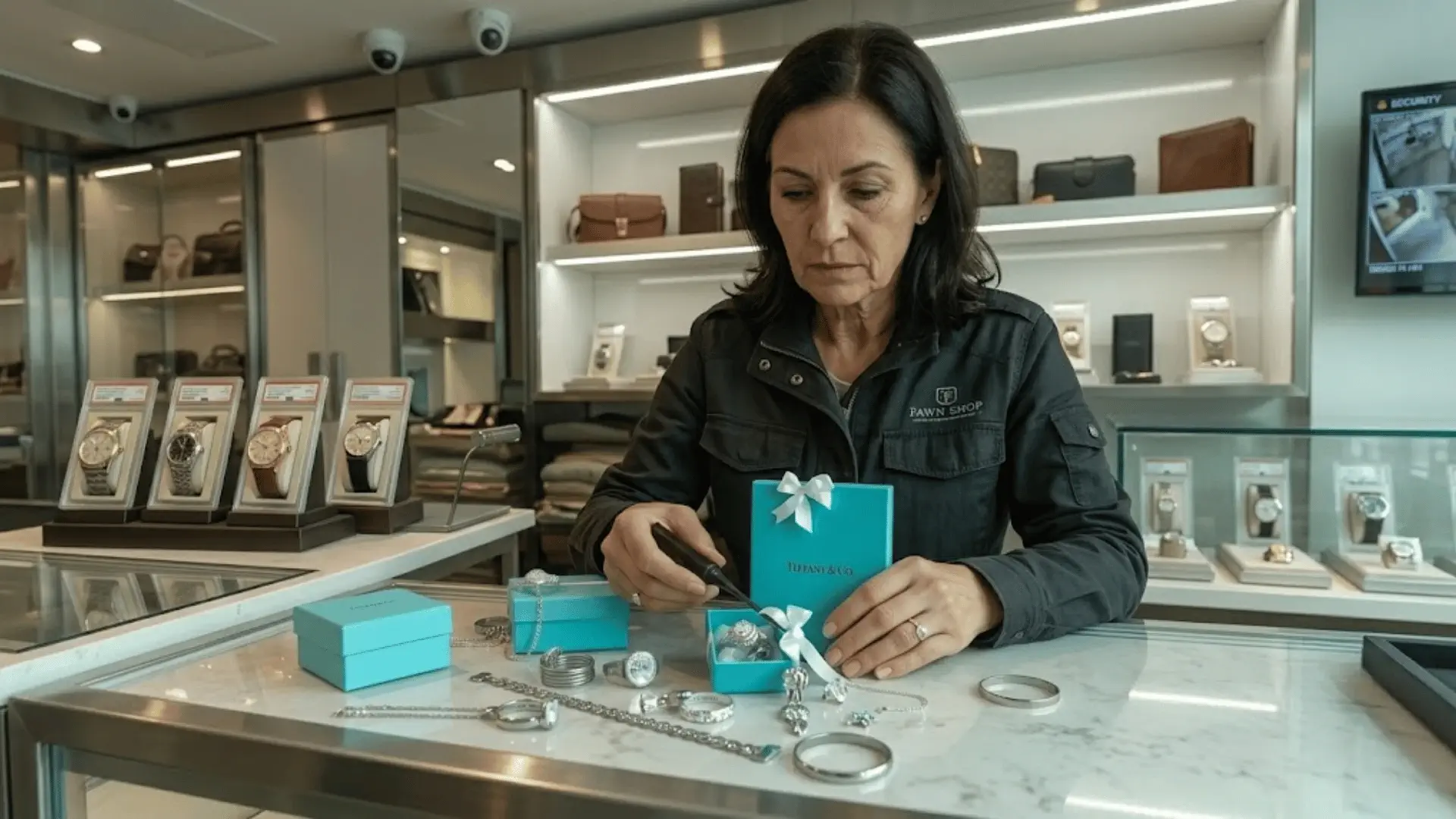 Designer jewelry appraisal in McAllen: Tiffany and Co pieces evaluated